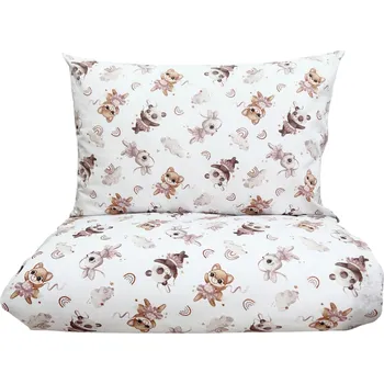 Povlečení Dětské Povlečení 100x160, 100% bavlna pastelové balerínky