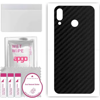 Pouzdro na mobilní telefon Fólie / Ochranná fólie na ZÁDA pro Asus Zenfone Max (M1) ZB555KL - Karbonový vzhled