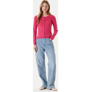 Dámský svetr United Colors Of Benetton Kardigan 1091D5558 Růžová Regular Fit XS