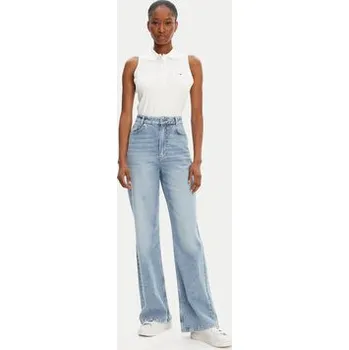 Dámská halenka Tommy Hilfiger Halenka 1985 WW0WW46790 Bílá Slim Fit 3XL