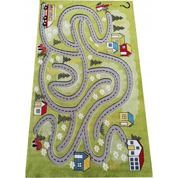 Koberec Dětský kusový koberec Color kids 02 zelený 200x290