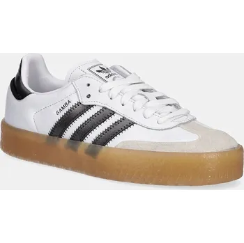 Dámská obuv Nubukové tenisky adidas Originals Sambae, 40 2/3, bílá, 00X