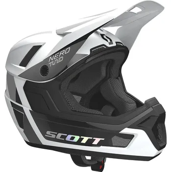 Cyklistická přilba helma Scott Nero Plus Mips - White/Black M (57-58cm)