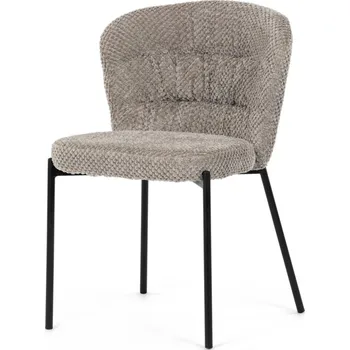 Jídelní židle Jídelní židle RELTRON, lanýžová látka + vyzvednutí ZDARMA