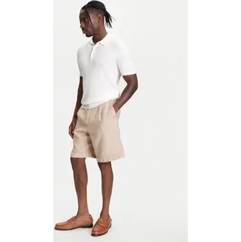 Dámské kraťasy United Colors Of Benetton Šortky z materiálu 43B3U9010 Béžová Regular Fit 52