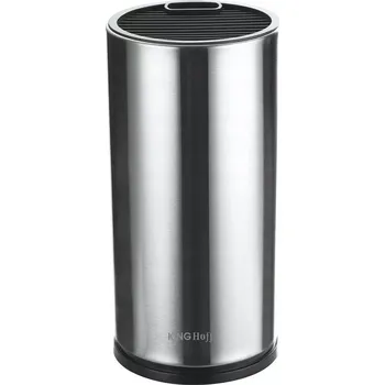 Stojan na nože Stojan na nože Kinghoff 23,4 cm šedý plast