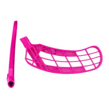 Florbalová čepel SALMING Quest 1 Blade Touch X Magenta L - Levá ruka dole/Růžová/tvrdá - Touch X (PP-H)
