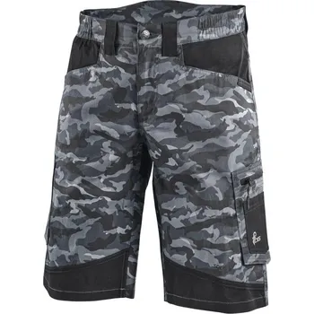 pracovní kraťasy CXS Kraťasy SOLIS FLEX, pánské, maskáčovo-černé, vel. 60