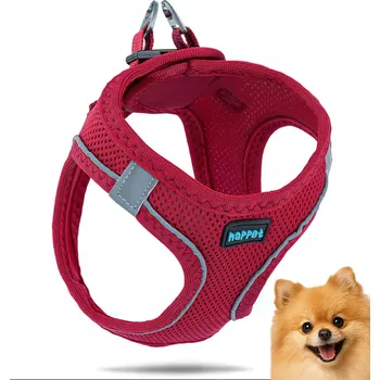 Postroj pro psa Postroj pro psa Air Comfort XXS červený PRODYŠNÝ REFLEXNÍ