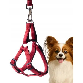 Postroj pro psa Postroj Soft Style Happet červený S 1.0 cm