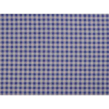 Bavlněná metráž / imitace lnu hrubší, kanafas, barva 2 modrá