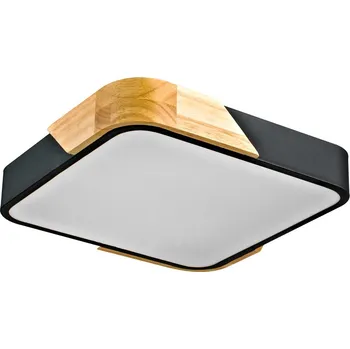 Italux PLF-13187-BK-WO LED přisazené stropní svítidlo Santer | 24W LED | 2400lm | 3000K + K nákupu nad 3000 Kč dárek zdarma