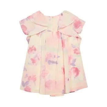 Dámské oblečení United Colors Of Benetton Každodenní šaty 4HYUGV02B Růžová Regular Fit 104