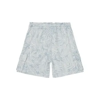 Pánské kraťasy United Colors Of Benetton Šortky z materiálu 4Q89G902L Modrá Regular Fit 116