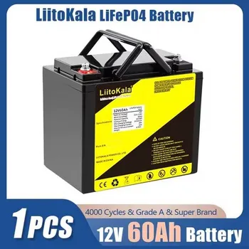 Trakční baterie Akumulátor LiFePO4 LiitoKala 12V/12.8V 60Ah