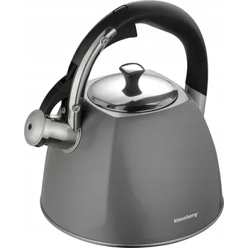 Varná konvice Ocelový zázvor Kinghoff 2,2 l šedý