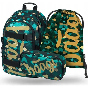 Školní batoh Školní batoh BAAGL s více přihrádkami, vícebarevný, 25 l