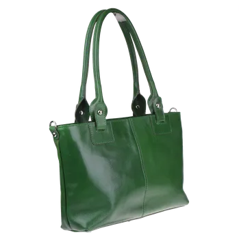 Kabelka NovaKabelka.cz Kožená italská kabelka Giada Verde