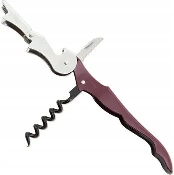 Otvírák Vývrtka OTVÍRÁK na víno lahví NŮŽ číšnický