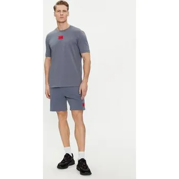 Pánské tričko Hugo T-Shirt Diragolino212 50447978 Šedá Regular Fit M