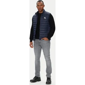 Dámská vesta KARL LAGERFELD Sportovní vesta 505711 553590 Tmavomodrá Regular Fit 46