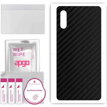 Pouzdro na mobilní telefon Fólie / Ochranná fólie na ZÁDA pro Sony Xperia Ace II SO-41B - Karbonová Barva