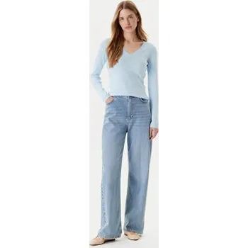 Dámský svetr United Colors Of Benetton Svetr 1091D4625 Světle modrá Slim Fit XL