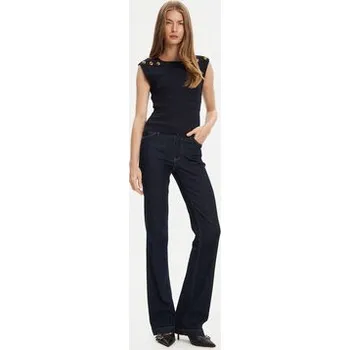 Dámská móda Guess Halenka W5YR12 Z0130 Tmavomodrá Regular Fit L