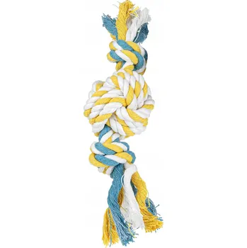 Hračka pro psa Happet Přetahovadlo pro psa Hračka Happet hračka uzly + velký uzel 20 cm