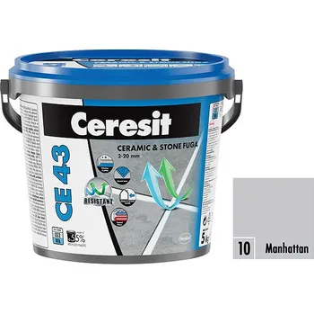 Stavební chemie Spárovací hmota Ceresit CE 43 Grand'Elit Manhattan, 5 kg