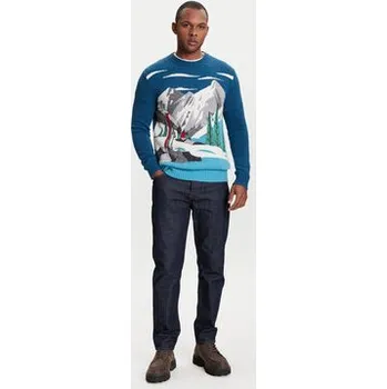 Dámský svetr United Colors Of Benetton Svetr 1244K108S Tmavomodrá Regular Fit L