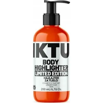 Rozjasňovač Tinktura Rozjasňovač na tělo se zlatým leskem, 200 ml