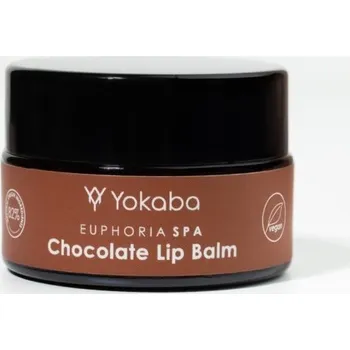 Péče o rty Čokoládové máslo na rty Yokaba Vegan 15 ml
