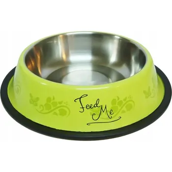 Miska pro psa Miska Happet M100 se vzorem zelená 16 cm/0.2 l