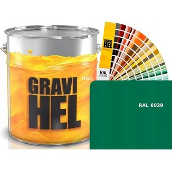 Lak na dřevo RAL 6029 MINT ZELENÁ základní lak GRAVIHEL nemetalická báze 338
