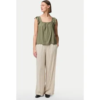 Dámská halenka Pieces Halenka Pia 17154740 Zelená Regular Fit XL