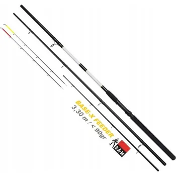 Rybářský prut Prut Dam Base-X Feeder 1-90 g 116 cm - 330 cm