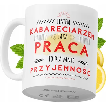 Hrnek Polidraw Hrnek Polidraw Pro kabaretníka na předsednictví keramika 330 ml