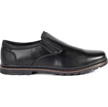 Pánské polobotky Moderní pánské černé polobotky 47/50