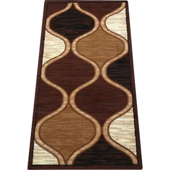 Koberec Kusový koberec ALFA hnědý 04 N 90x310