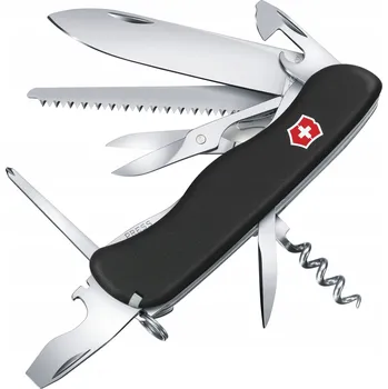 Multifunkční nůž Švýcarský nůž Victorinox Outrider 0.8513.3 - 14 funkcí, černý