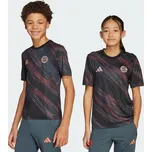 ADIDAS Dětský předzápasový dres FC Bayern 25/26 13 LET ČERNÁ