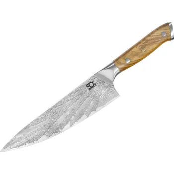 Kuchyňský nůž Nůž Dellinger SOK Chef Olive Spider VG10