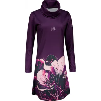 Dámská mikina Dámská prodloužená mikina premium ALTISPORT VOJ/ALW090MI06 VÍNOVÁ M