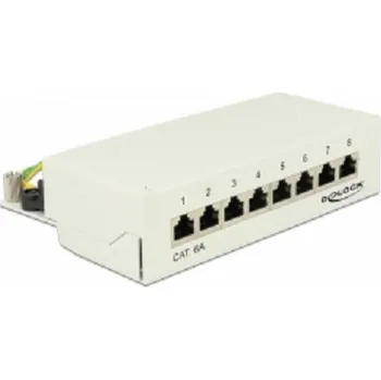 Patch panel DeLOCK Patch Panel Desktop 8P Cat.6A