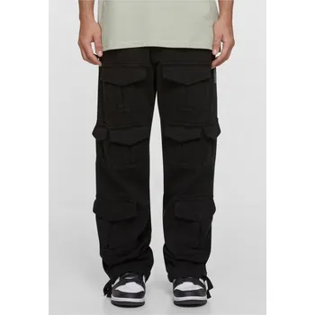 Pánské kalhoty MJ Cargo Pants Multi Pocket - black XXL