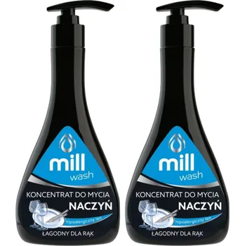 Mycí prostředek Mill Wash Koncentrát na mytí nádobí Hypoalergenní Len Sada 2x555 ml