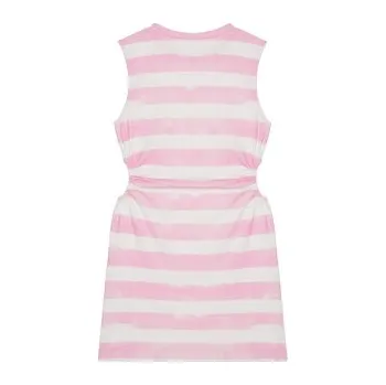 Dámské šaty United Colors Of Benetton Letní šaty 3SL3CV013 Růžová Regular Fit 130