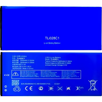 Baterie pro mobilní telefon Nová Baterie Akumulátor TLi028C1 pro Alcatel 1B 2020 OT-5002A OT-5002D