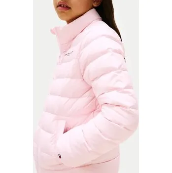 Dámská bunda Tommy Hilfiger Vatovaná bunda Essential KS0KS00652 D Růžová Regular Fit 10Y